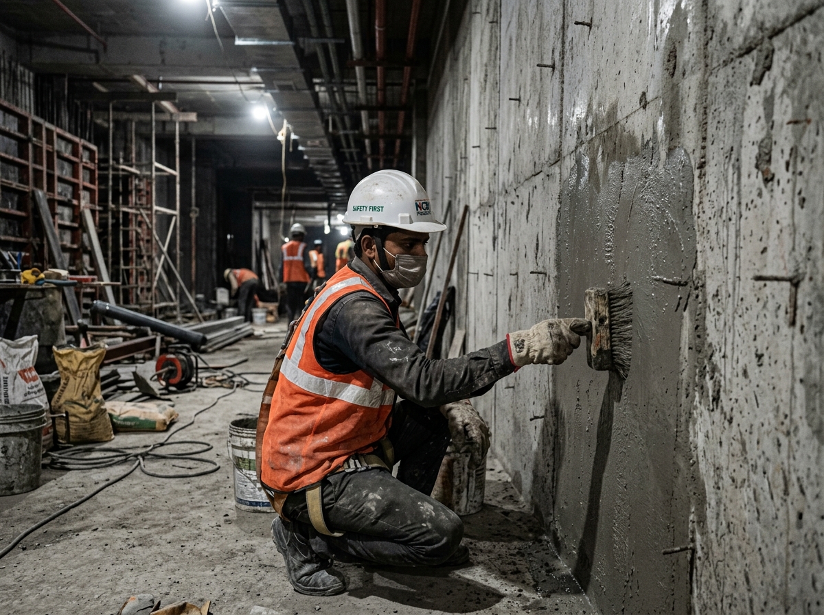Basement Negative Side Slurry by S.K. Enterprises