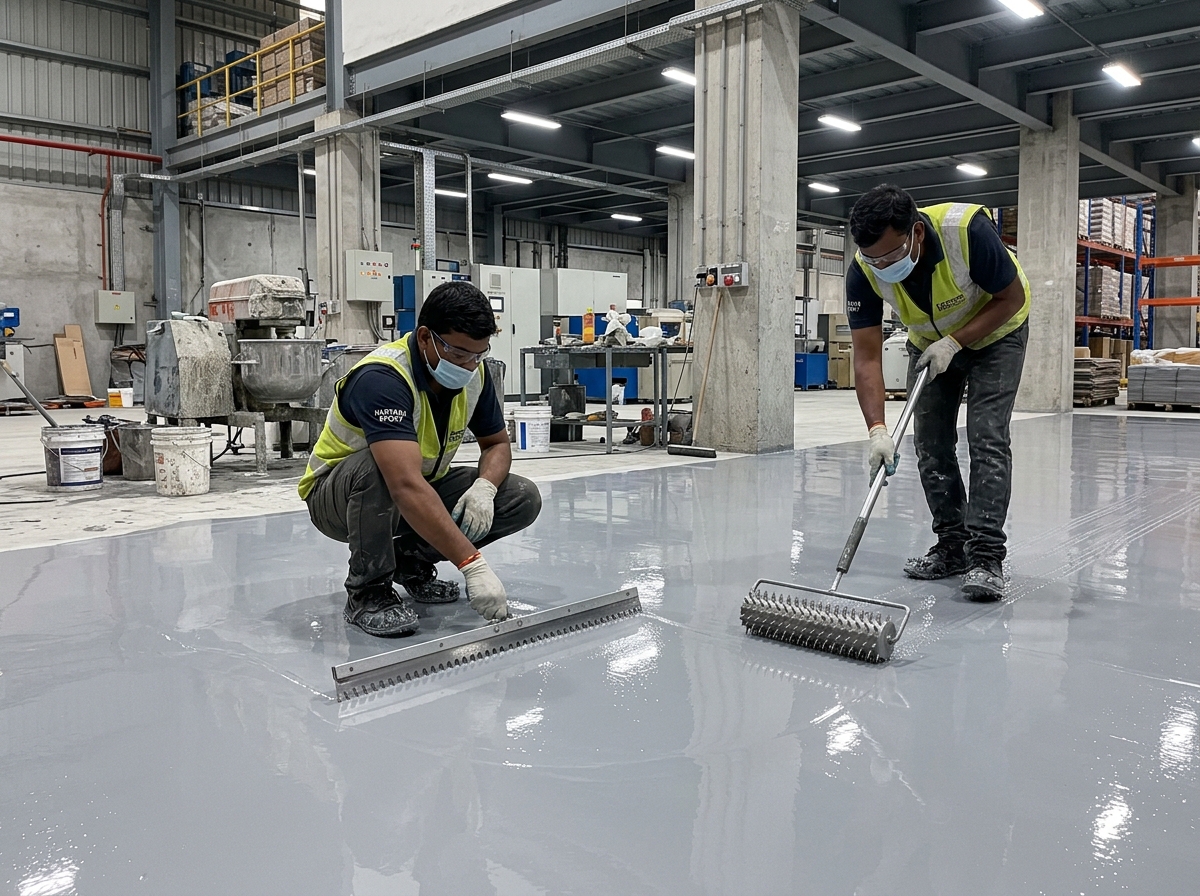Industrial Epoxy Flooring by S.K. Enterprises